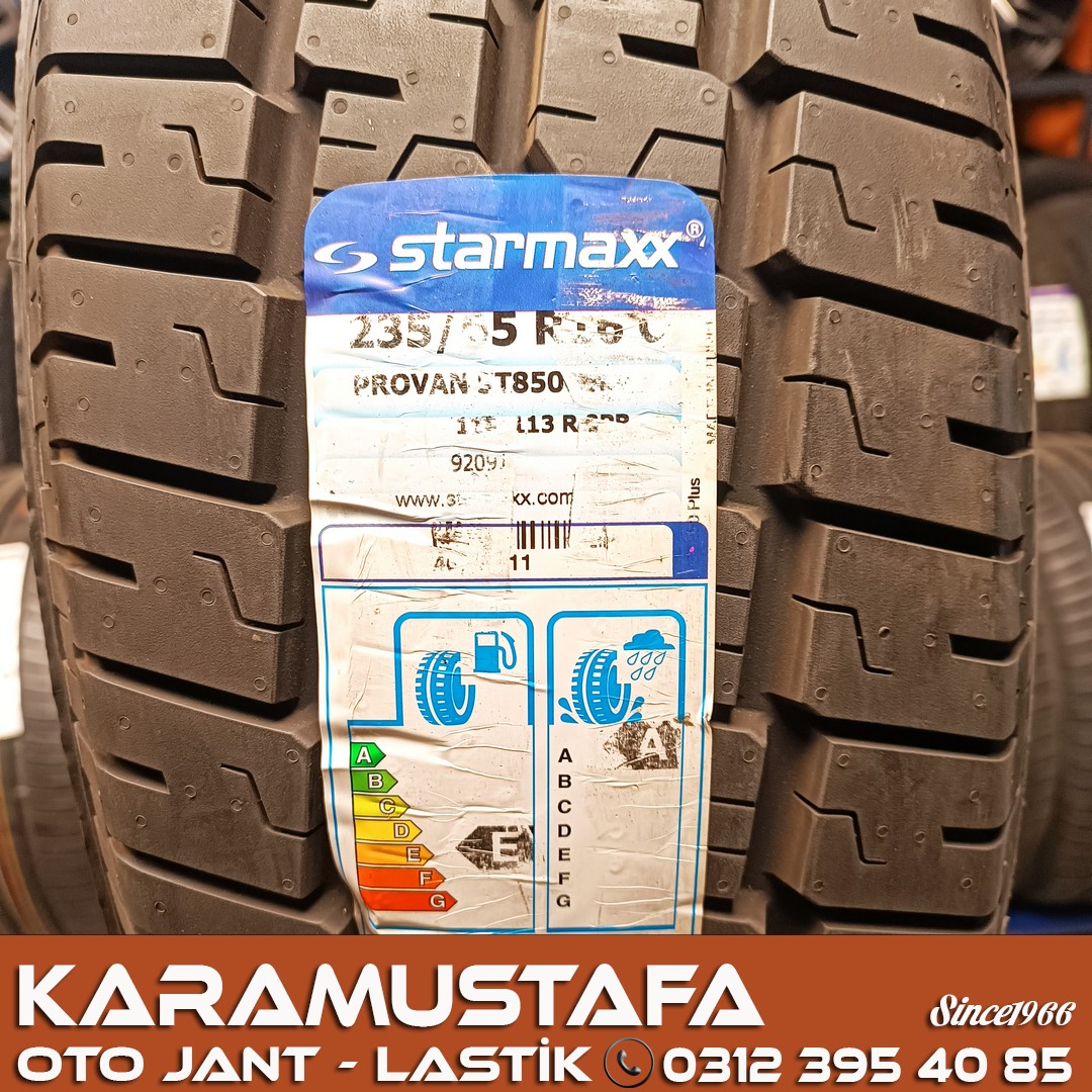 235 65 R 16 STARMAXX ST850 115R * SON 5 ADET !!!