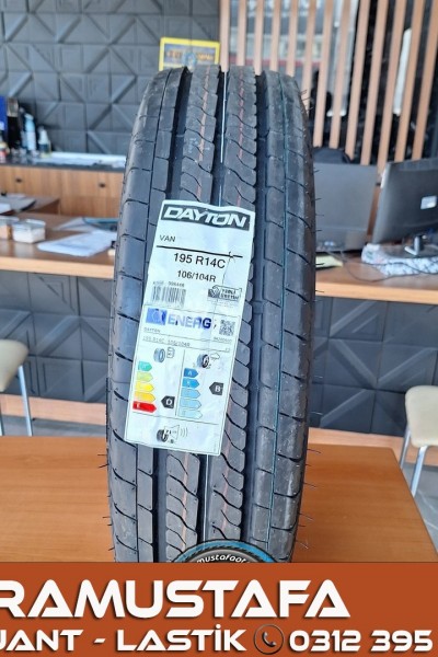 195 R 14 DAYTON VAN 106R C