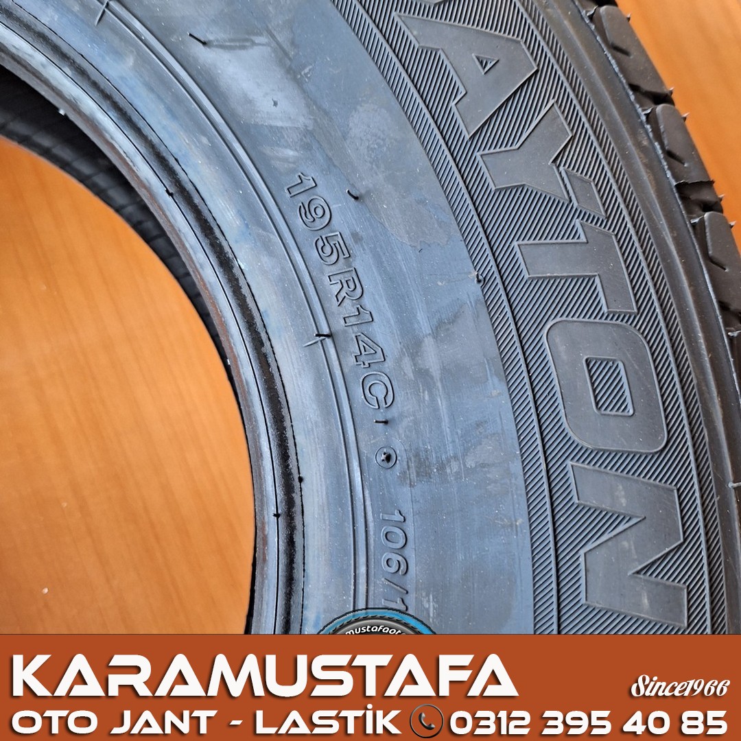 195 R 14 DAYTON VAN 106R C