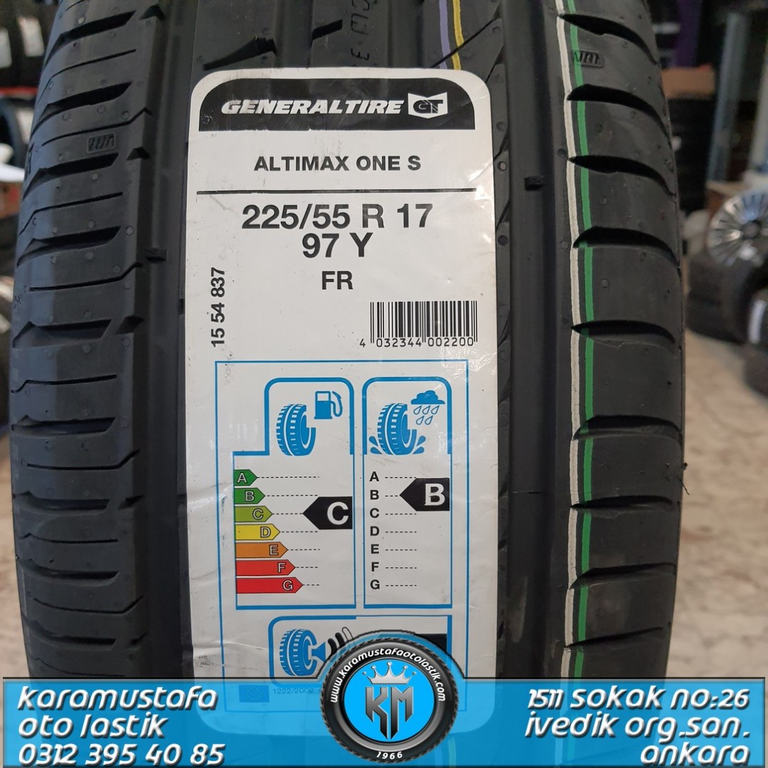 225 55 R 17 GENERAL ALTIMAX ONE S 97Y