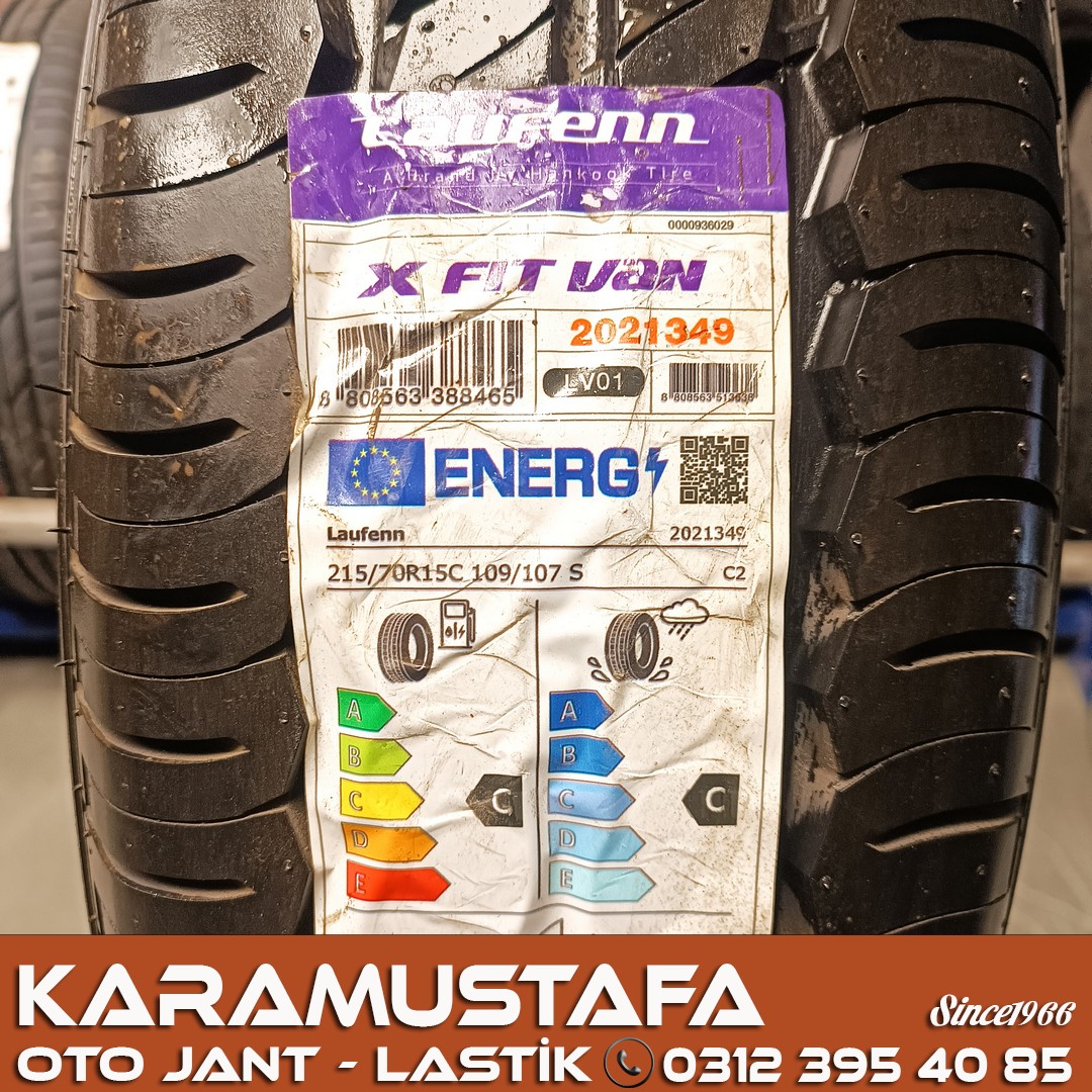 215 70 R 15 LAUFENN LV01 109S * 2022 * HANKOOK ÜRETİM