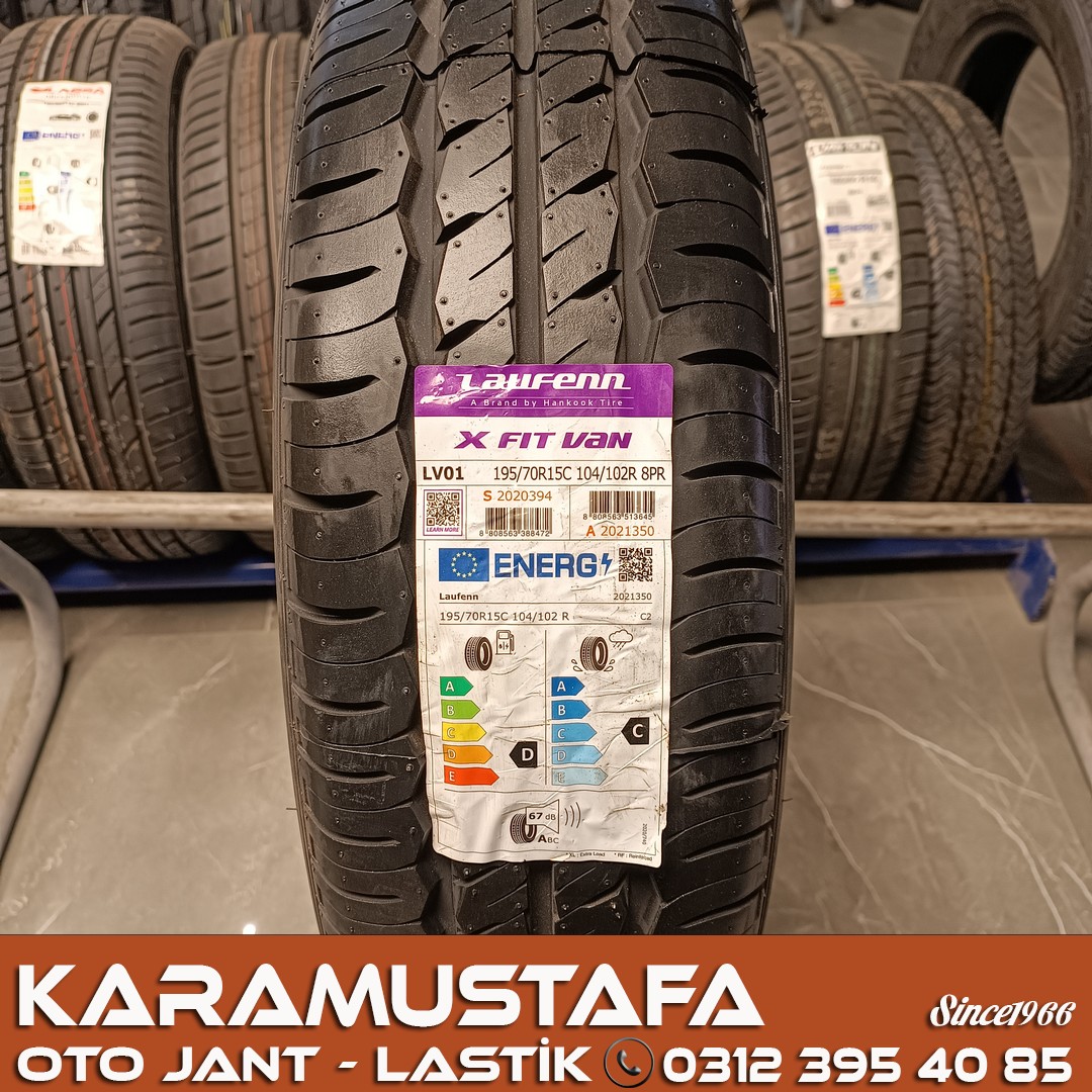 195 70 R 15 LAUFENN LV01 104R * 2022 * HANKOOK ÜRETİM