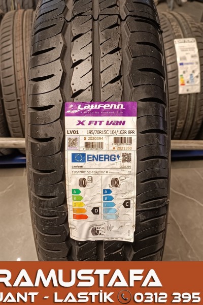 195 70 R 15 LAUFENN LV01 104R * 2022 * HANKOOK ÜRETİM 