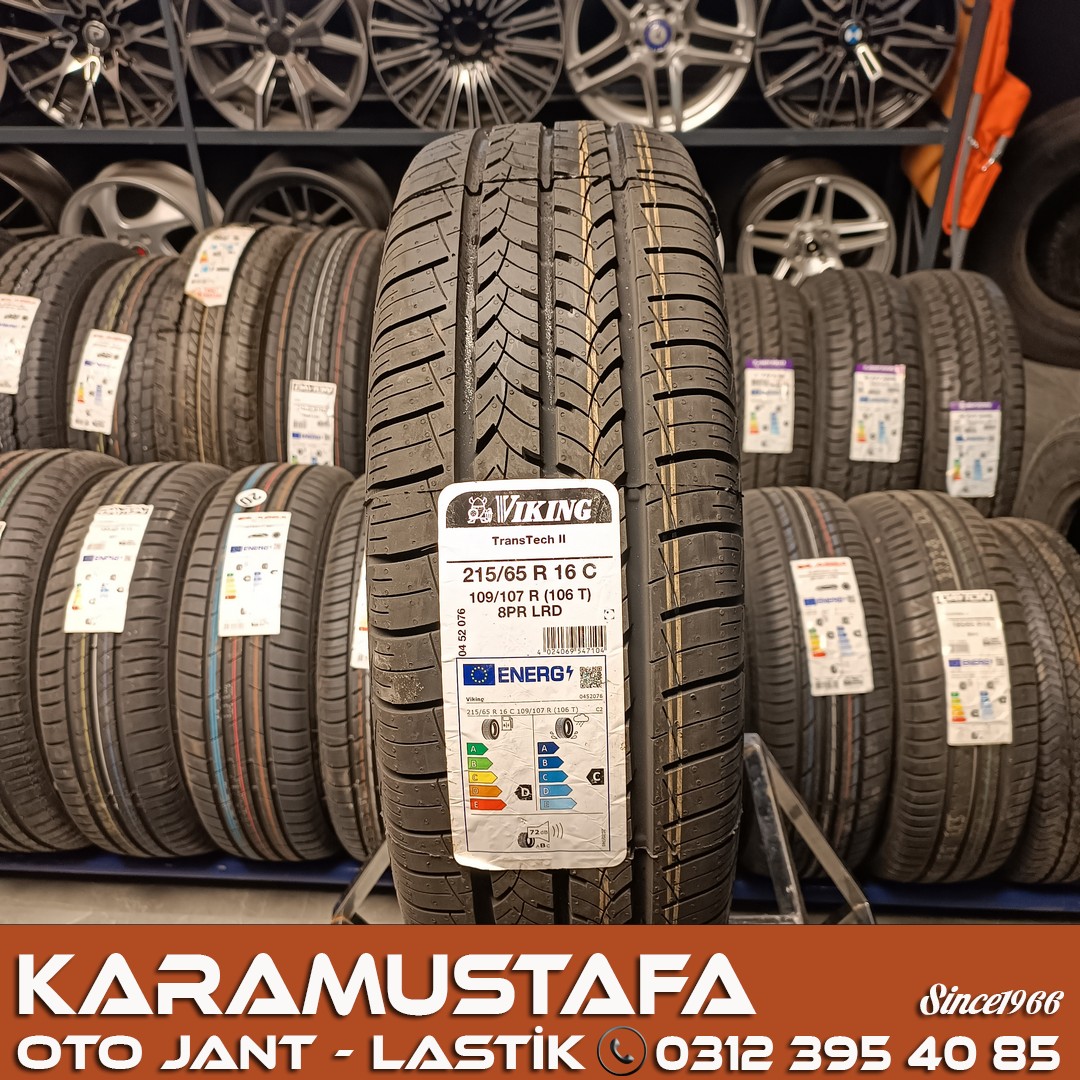 215 65 R 16 VIKING TT2 109T * 2021 * CONTİNENTAL AVRUPA ÜRETİM