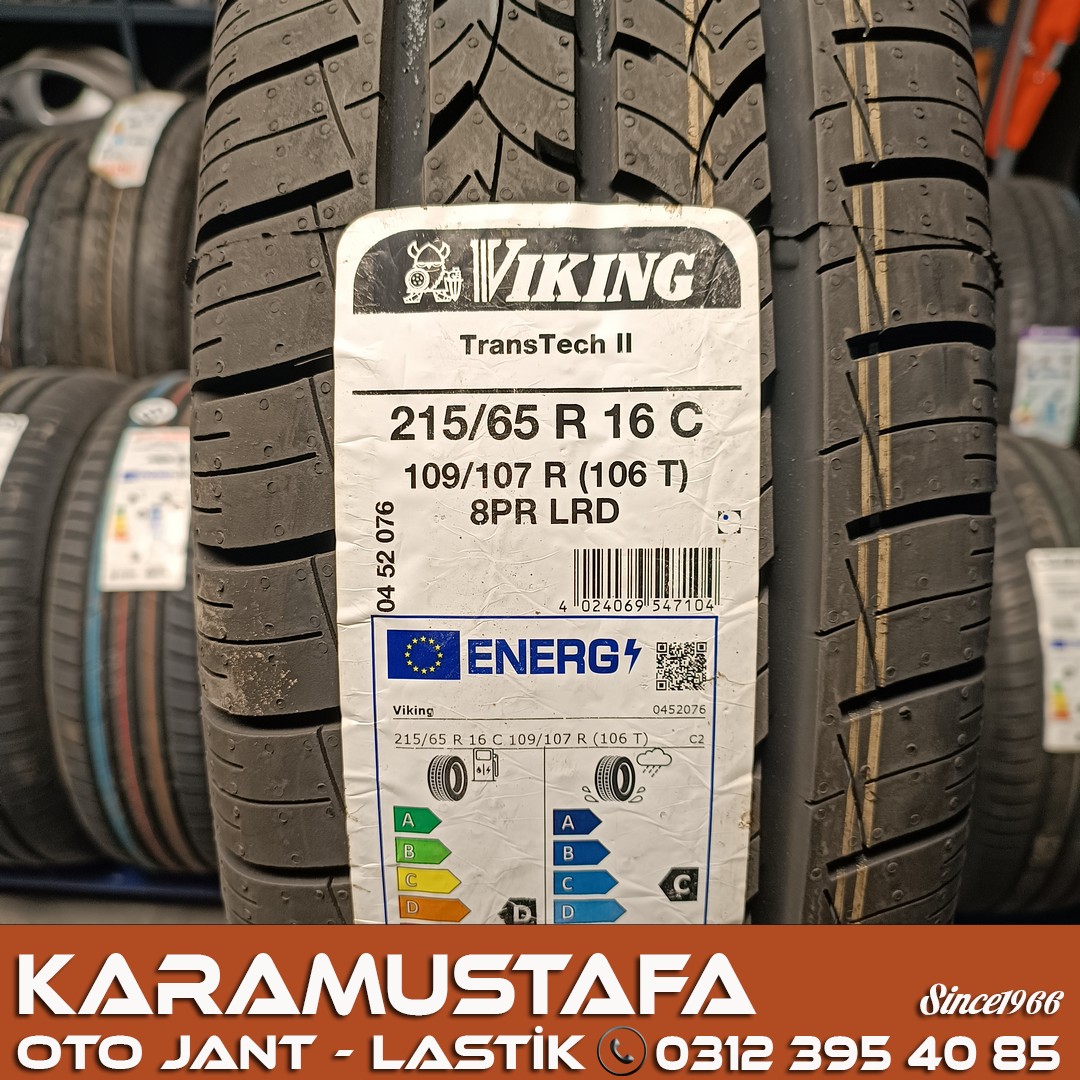 215 65 R 16 VIKING TT2 109T * 2021 * CONTİNENTAL AVRUPA ÜRETİM
