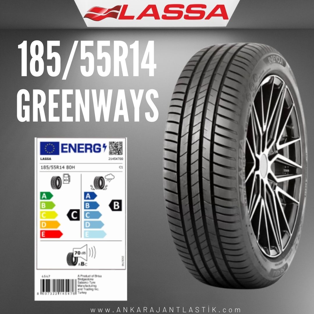 185 55 R 14 LASSA GREENWAYS 80H * 