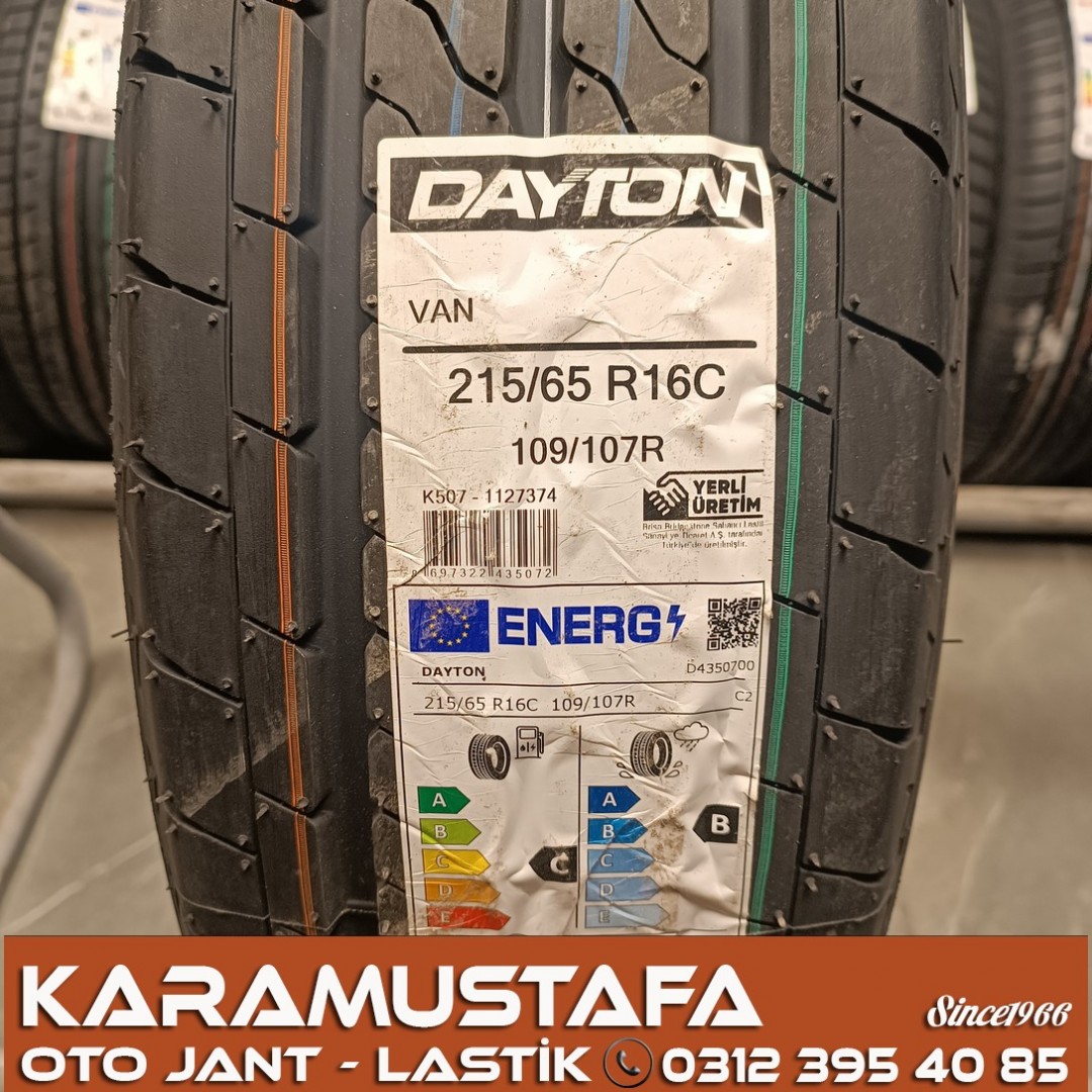 215 65 R 16 DAYTON VAN 109R