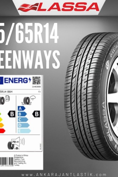 185 65 R 14 LASSA GREENWAYS 86T 