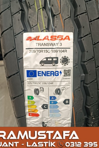 205 70 R 15 LASSA TRANSWAY3 106R 