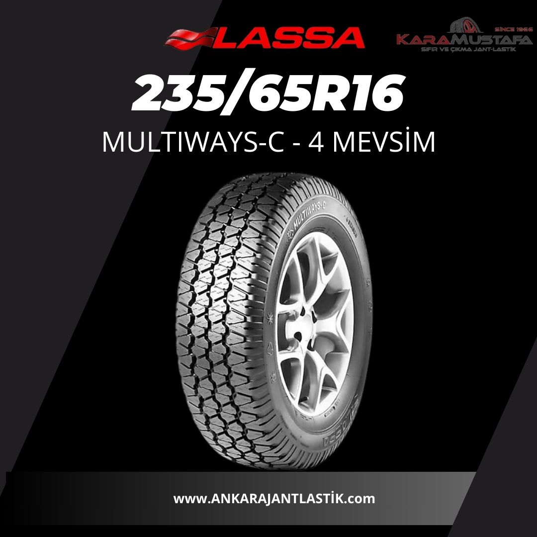 235 65 R 16 LASSA MULTIWAYS C 121R