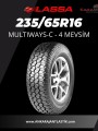 235 65 R 16 LASSA MULTIWAYS C 121R