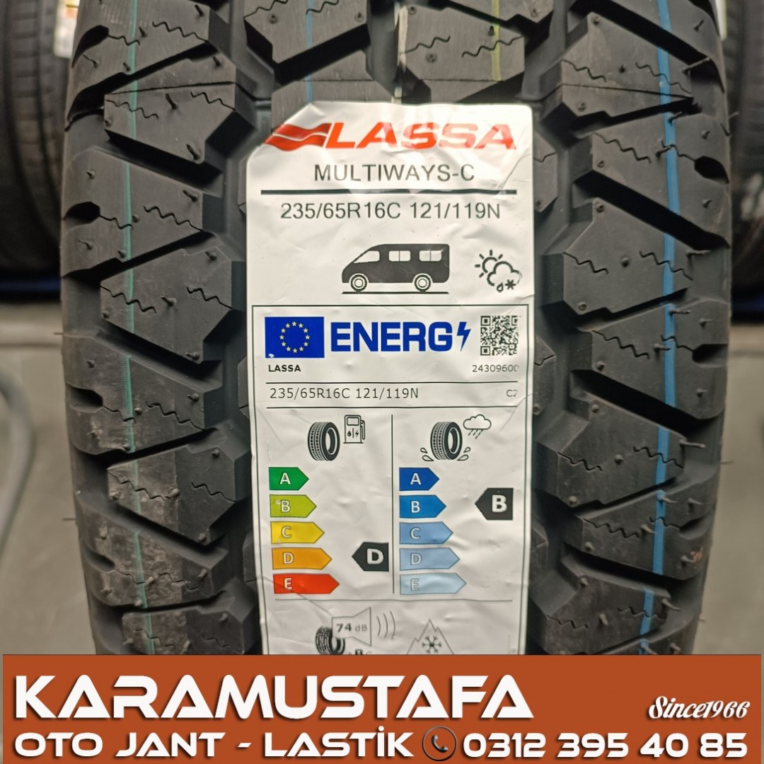235 65 R 16 LASSA MULTIWAYS C 121R