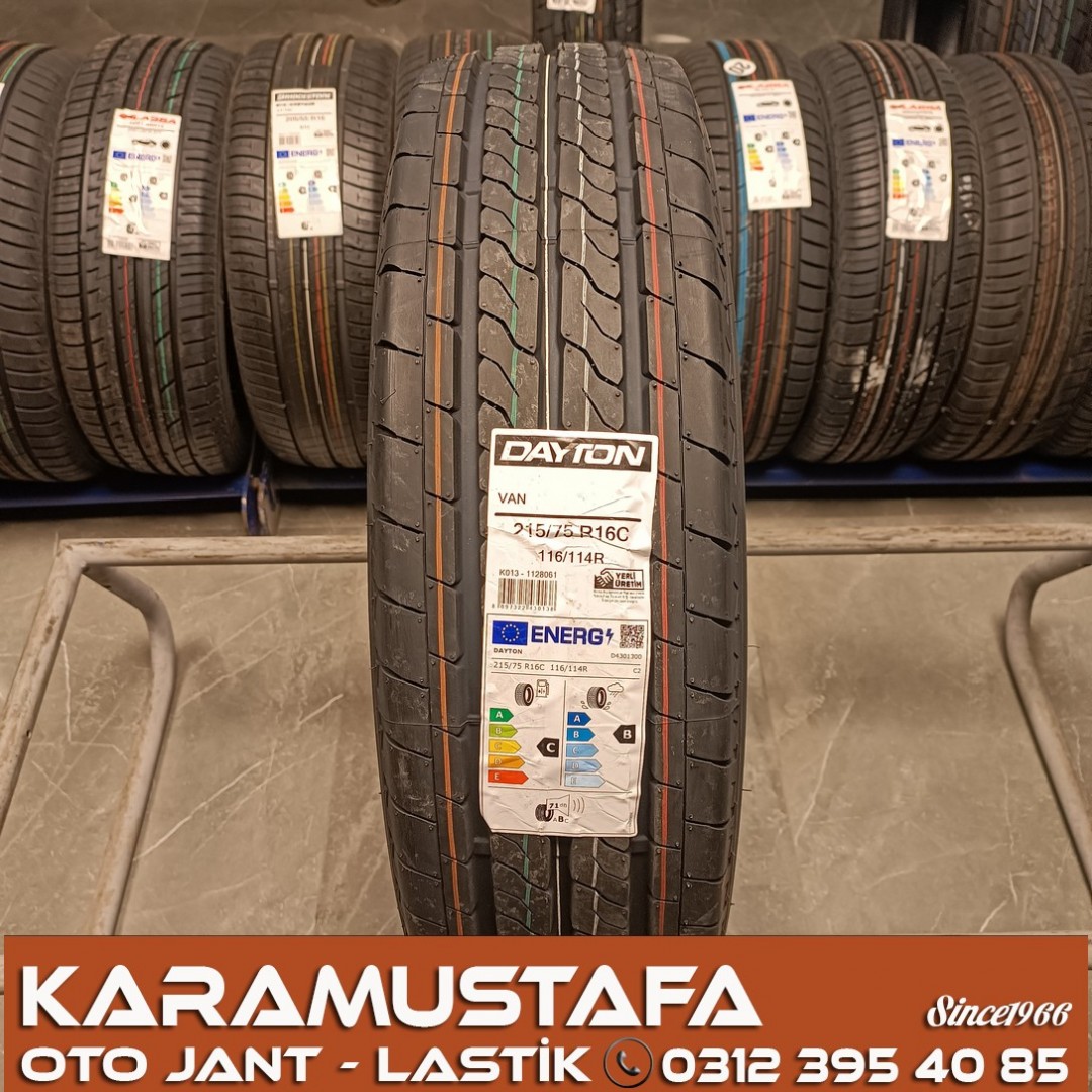 215 75 R 16 DAYTON VAN 116R