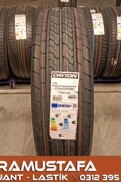 215 75 R 16 DAYTON VAN 116R