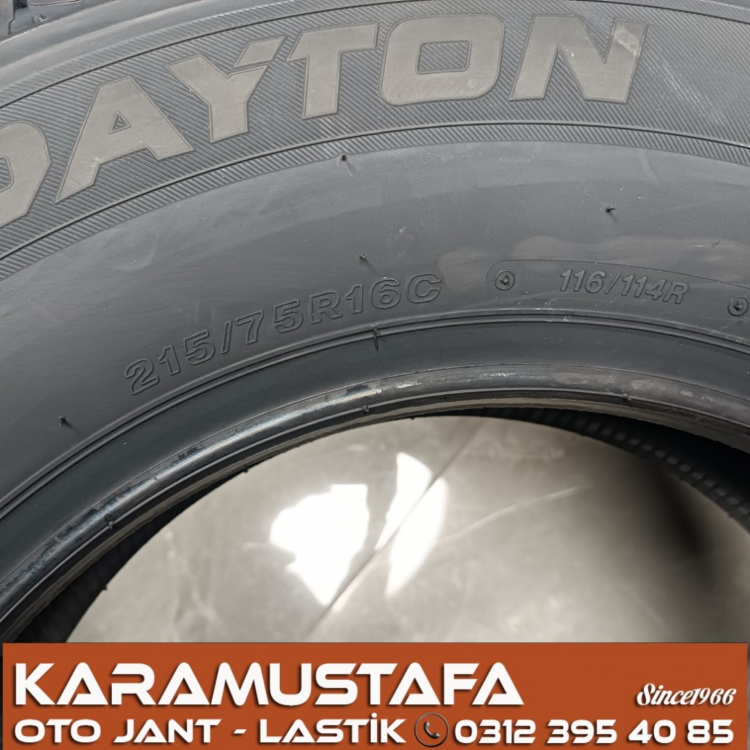 215 75 R 16 DAYTON VAN 116R