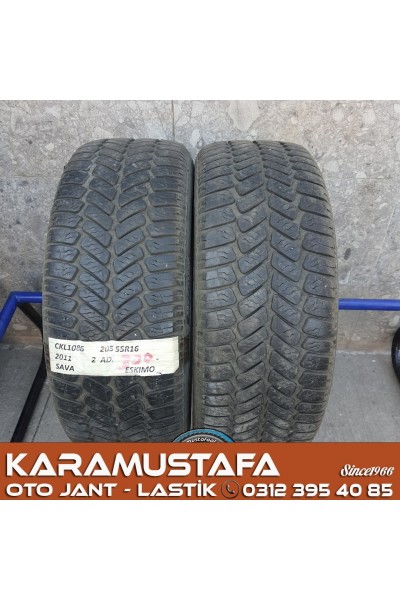 205 55 R 16 SAVA ADAPTO HP 91H * 2011 * 2 ADET * CKL1086