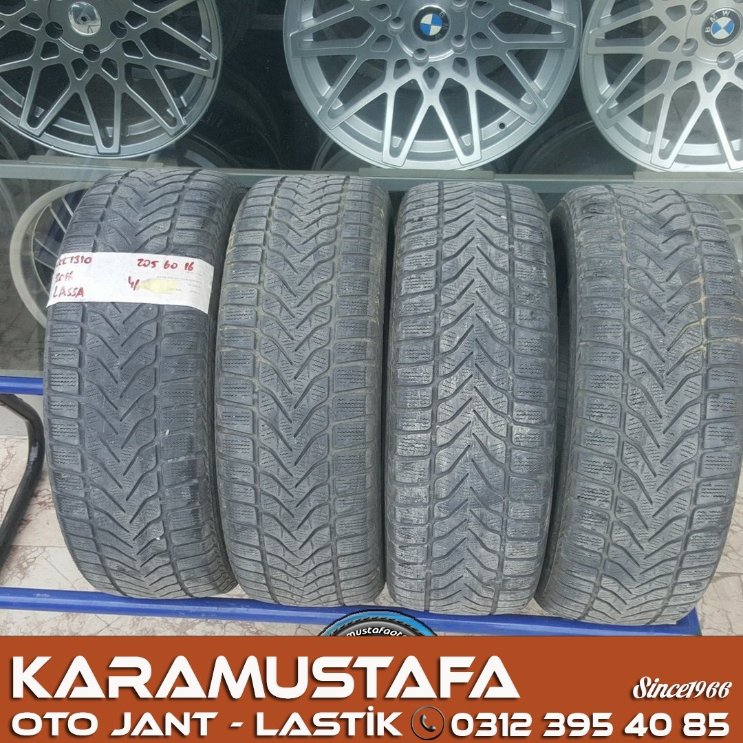 205 60 R 16 LASSA SNOWAYS3 * 2016 * 4 ADET * CKL1310