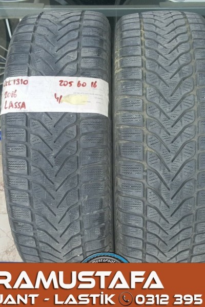 205 60 R 16 LASSA SNOWAYS3 * 2016 * 4 ADET * CKL1310
