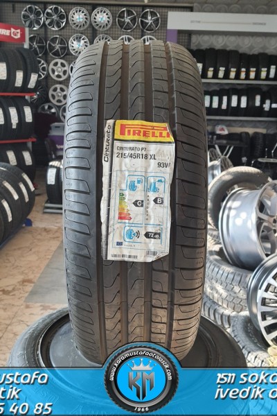 215 45 R 18 PIRELLI CINTIRATO P7 93V