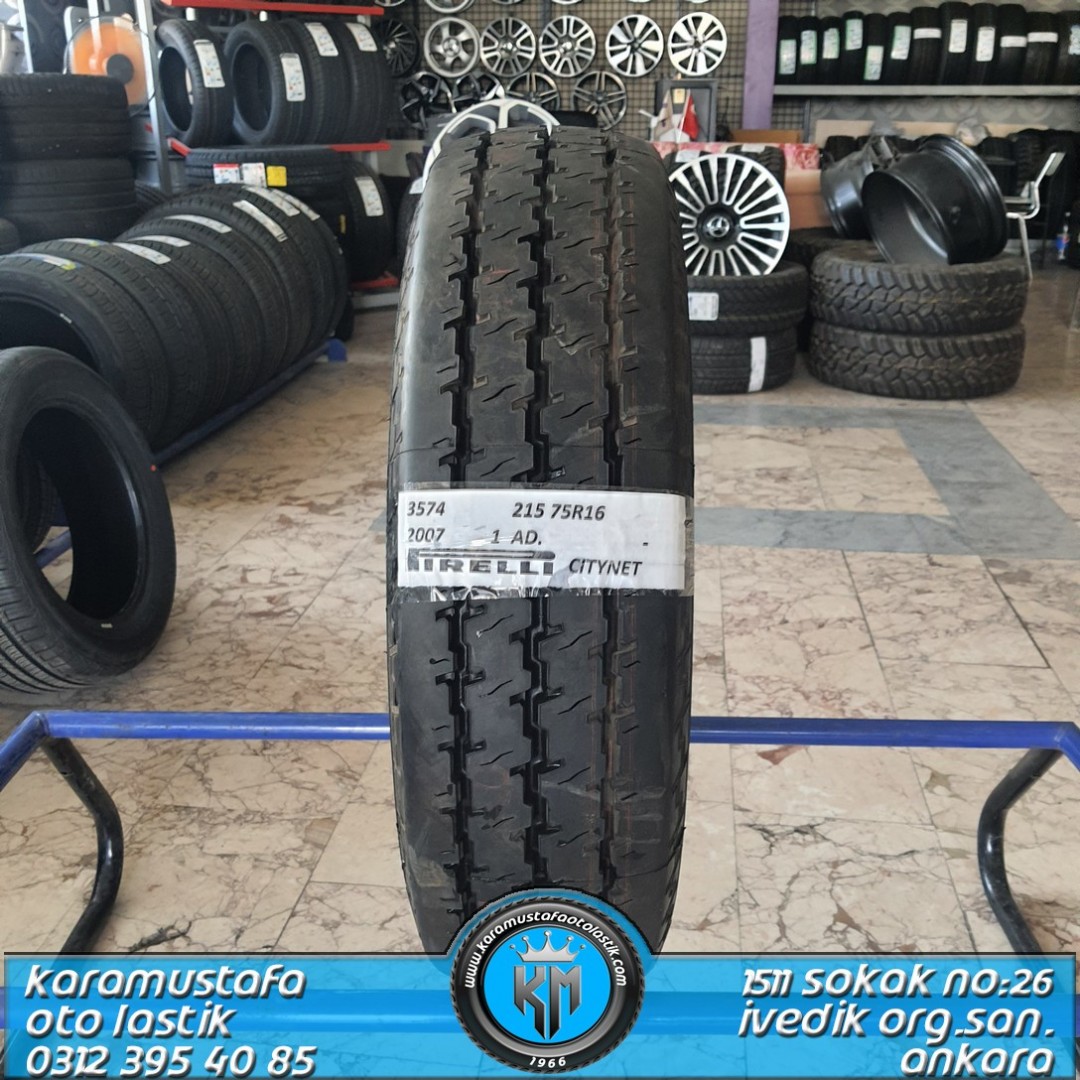 215 75 R 16 PIRELLI CTNETY 113R 2007 FT-