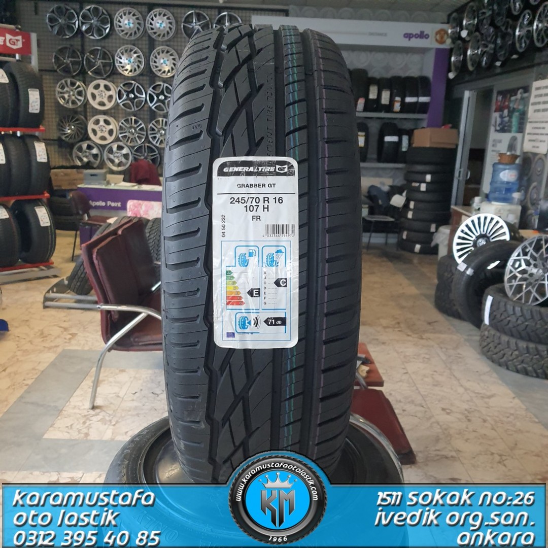 245 70 R 16 GENERAL GRABER GT 107H
