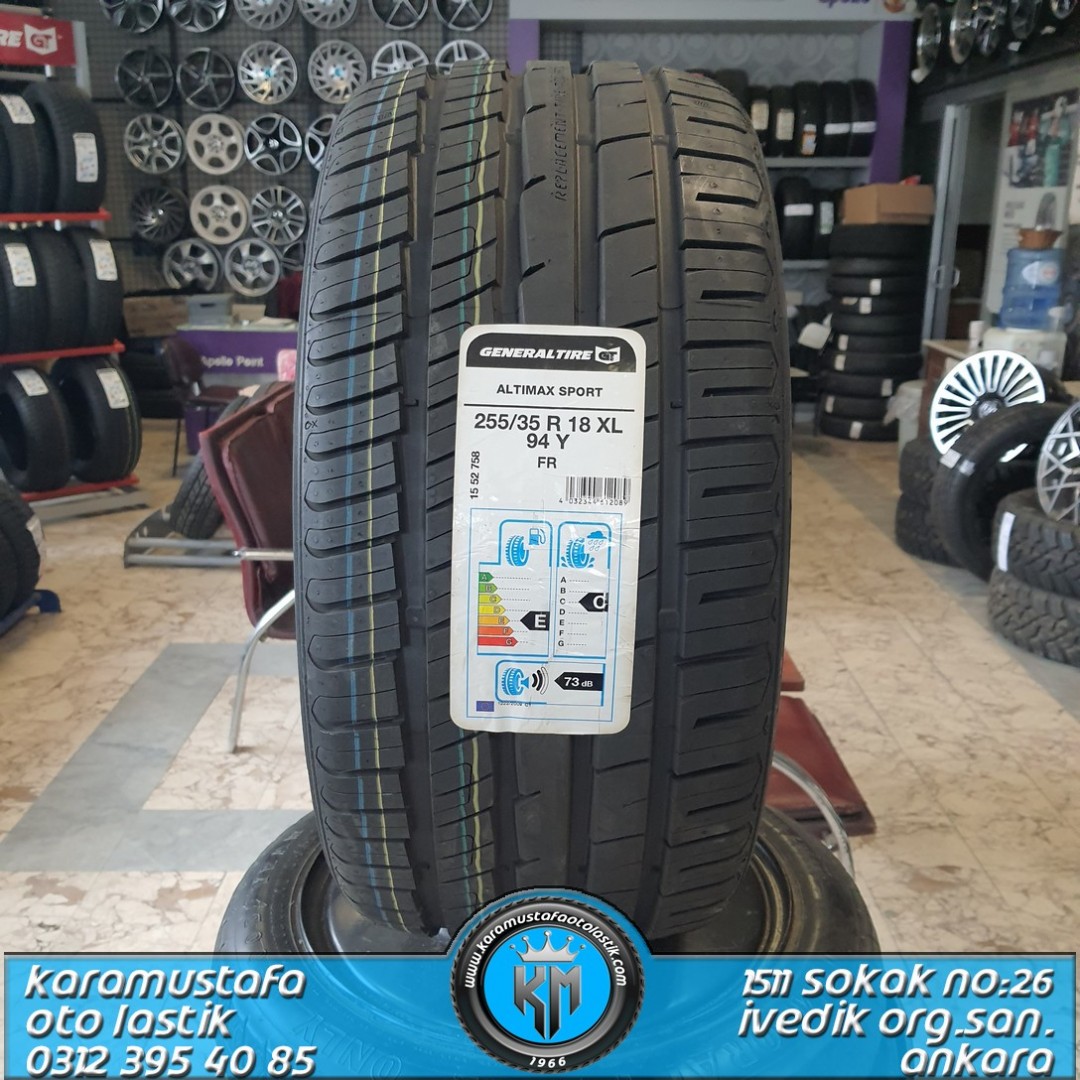 255 35 R 18 GENERAL ALTIMAX SPORT 94Y