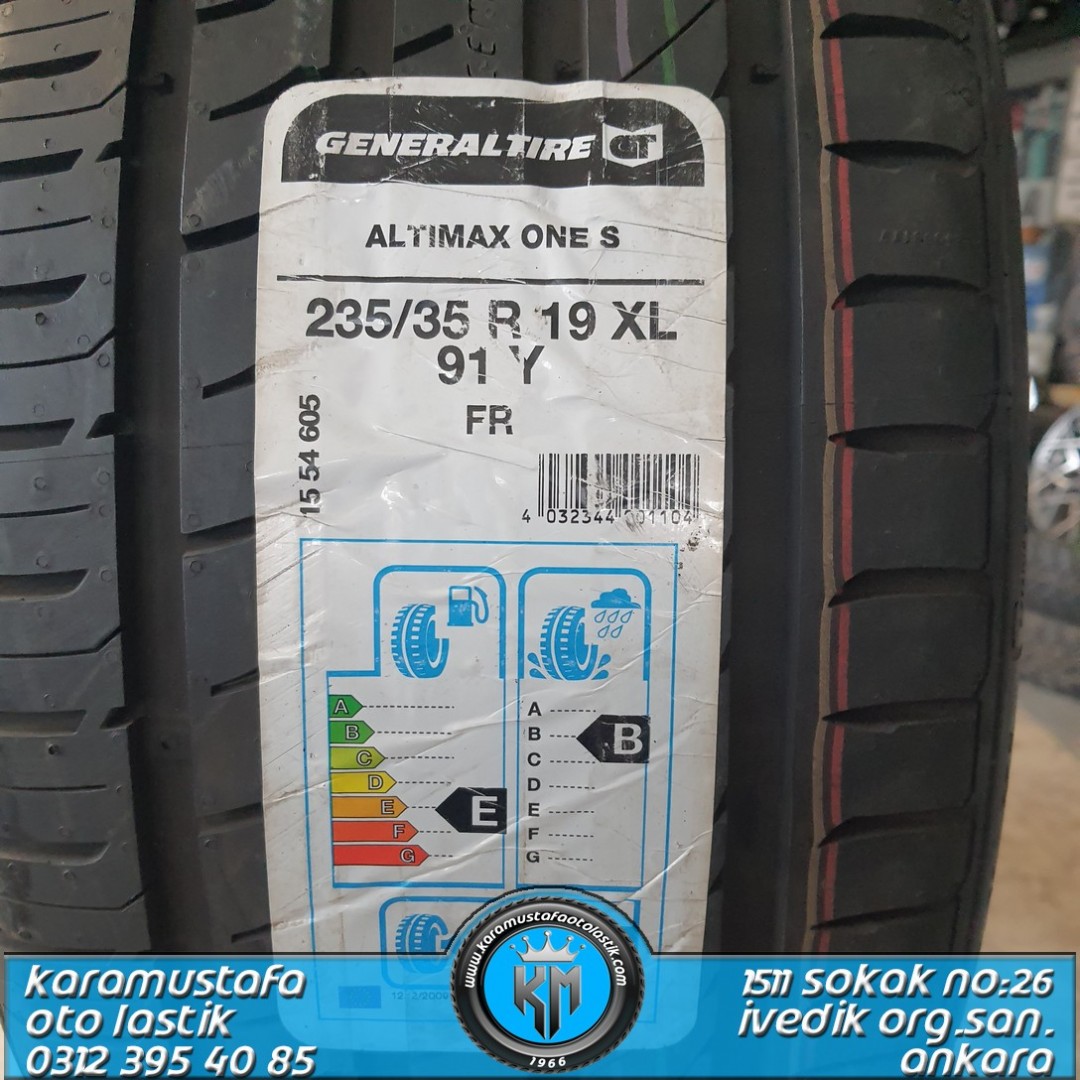 235 35 R 19 GENERAL ALTIMAX ONE S 91Y