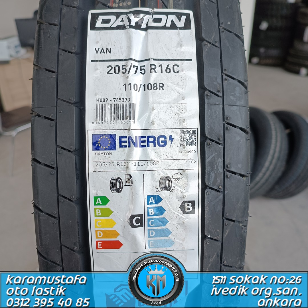 205 75 R 16 DAYTON VAN 110R * 2021