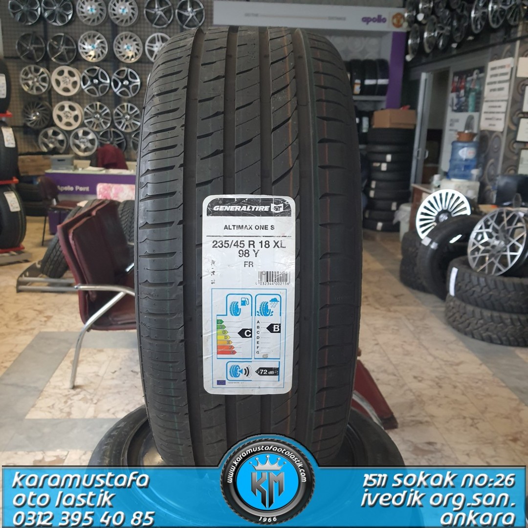 235 45 R 18 GENERAL ALTIMAX ONE S 98Y * 2020 * AMERİKAN ÜRETİM