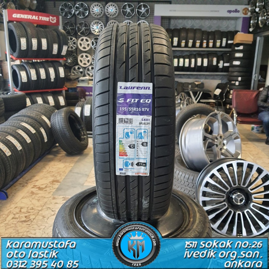 195 55 R 16 LAUFENN LK01 87V * HANKOOK MACARİSTAN ÜRETİM