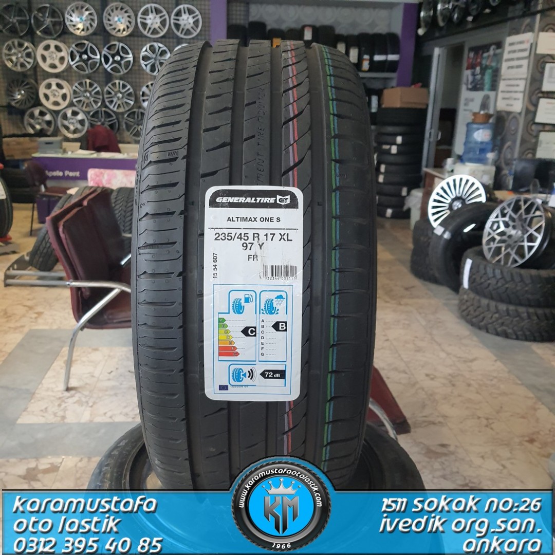 235 45 R 17 GENERAL ALTIMAX ONE S 97Y XL * 2021 * CONTİNENTAL ÜRETİM