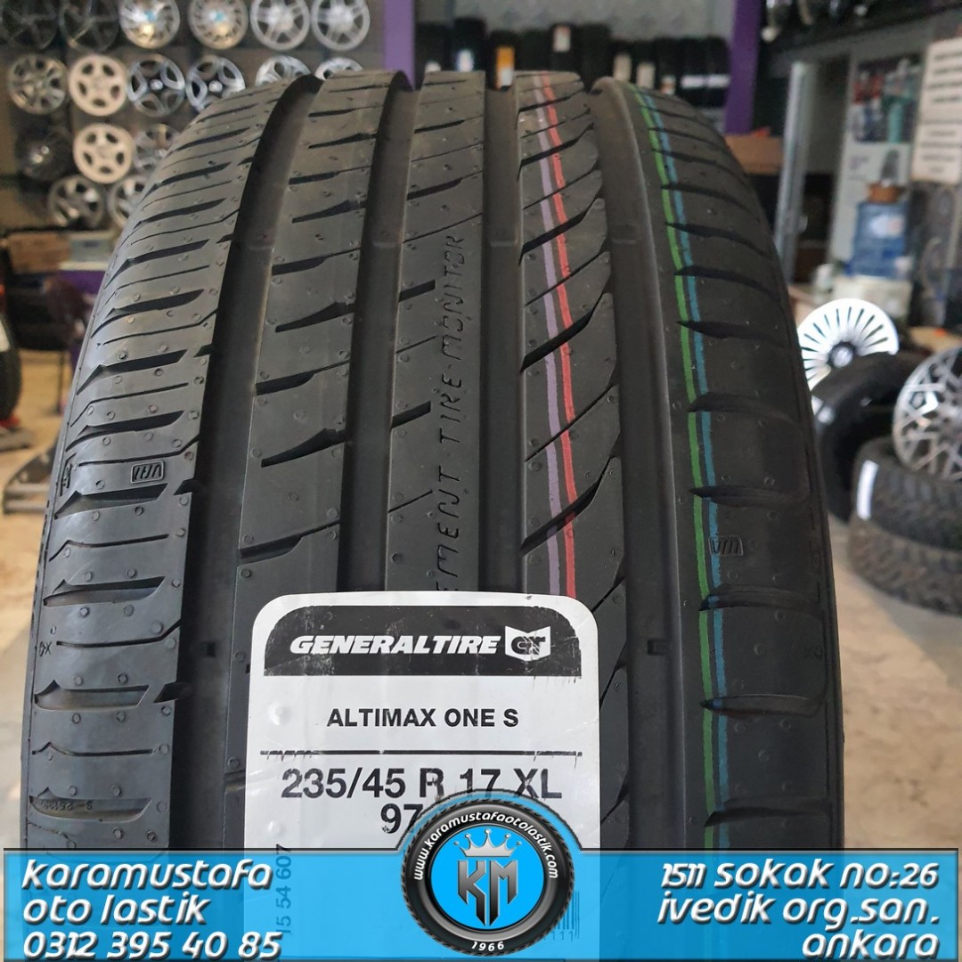 235 45 R 17 GENERAL ALTIMAX ONE S 97Y XL * 2021 * CONTİNENTAL ÜRETİM