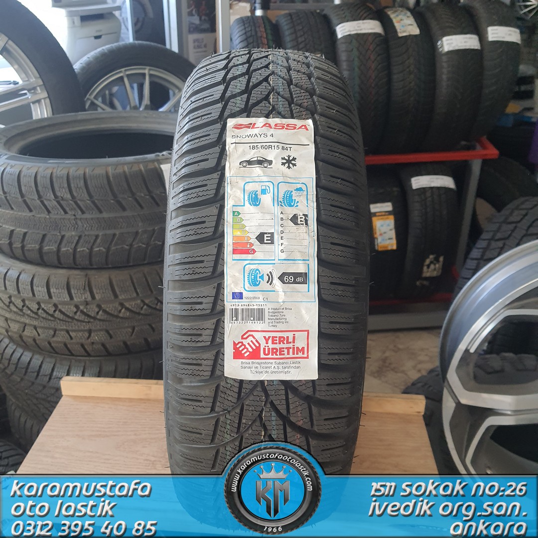 185 60 R 15 LASSA SNOWAYS4 84T