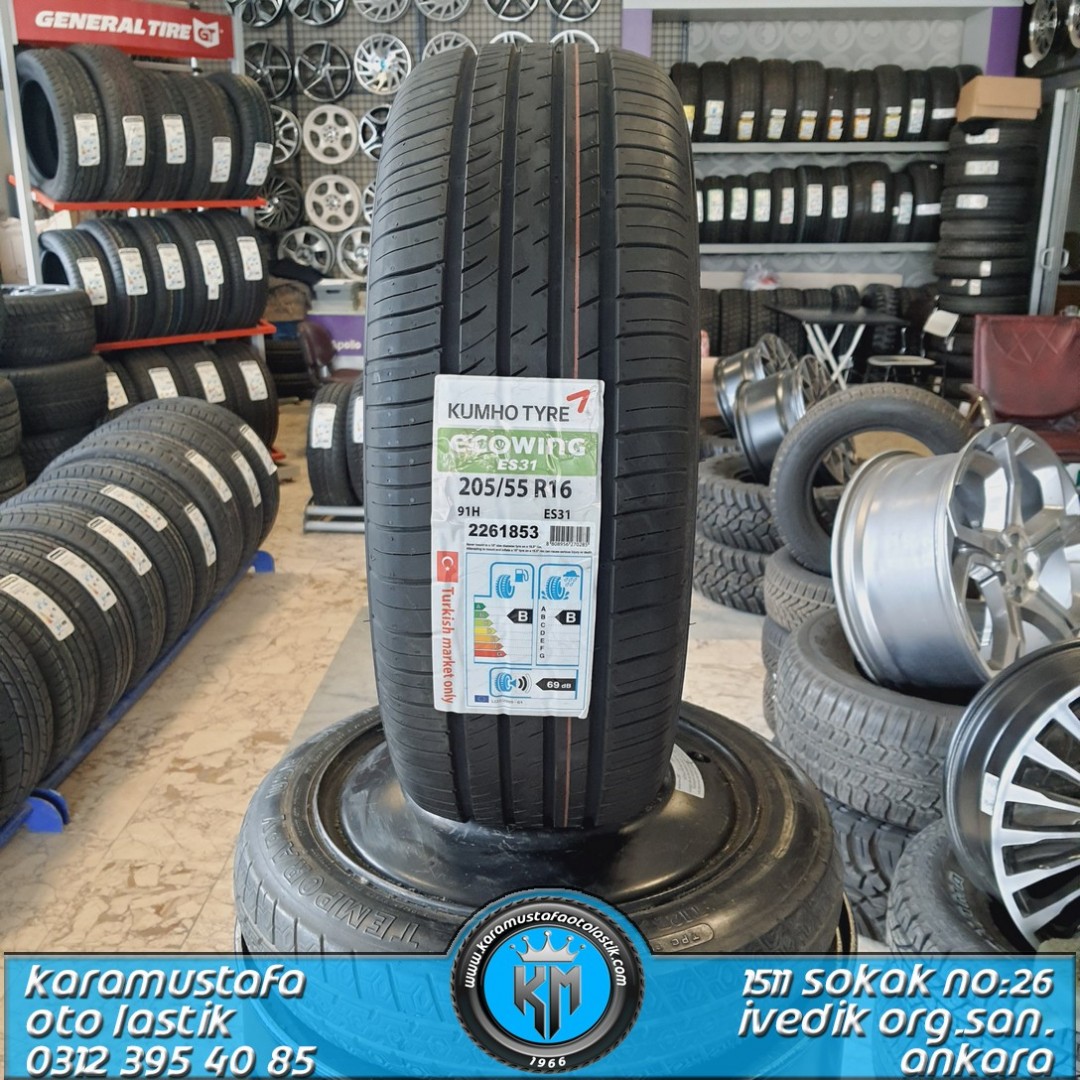 205 55 R 16 KUMHO ES01 91H * 2021 * SON 2 ADET !!!