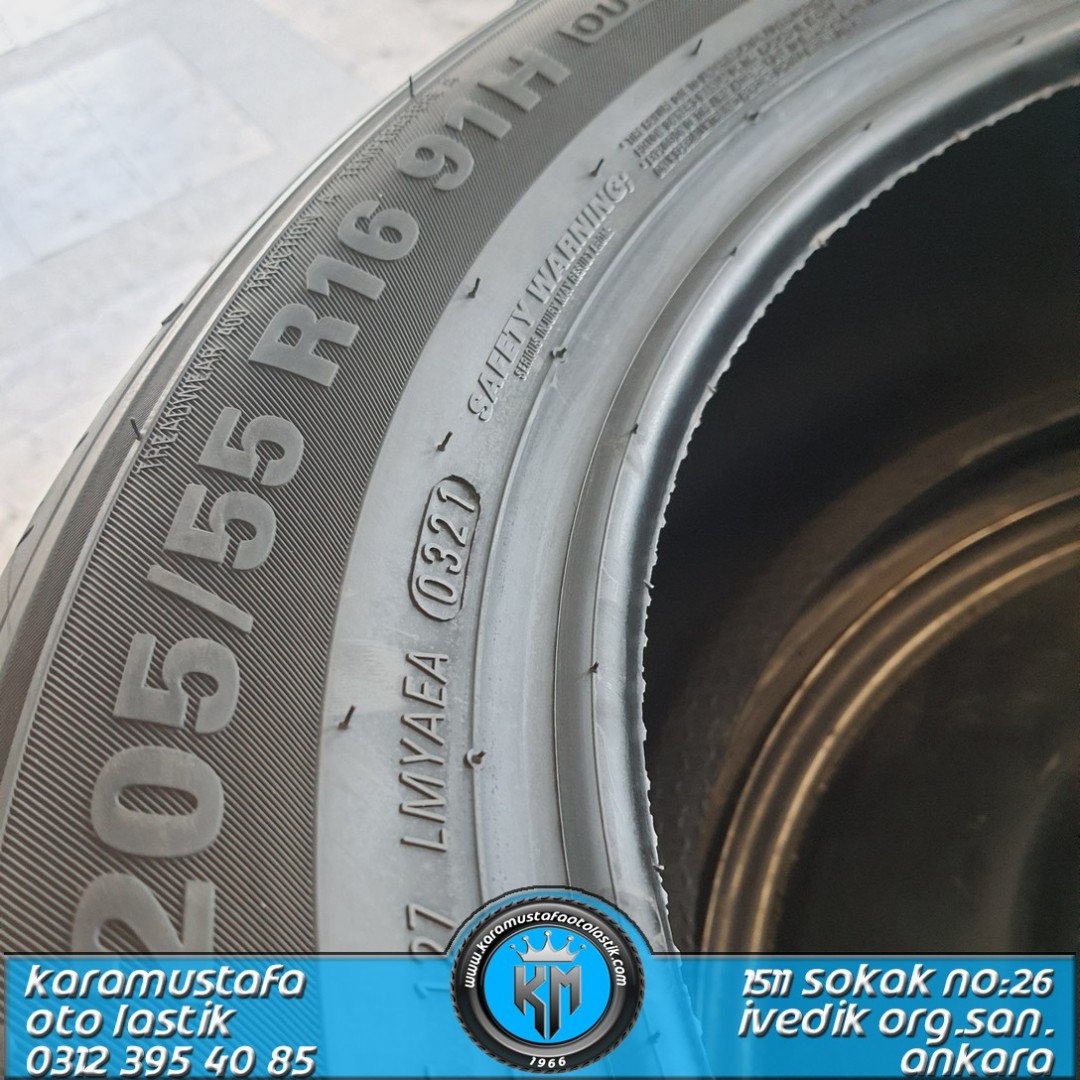 205 55 R 16 KUMHO ES01 91H * 2021 * SON 2 ADET !!!