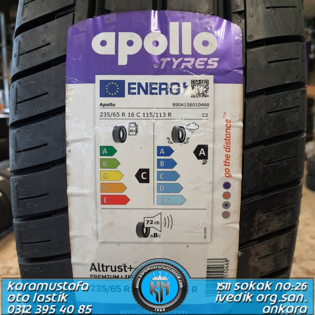 235 65 R 16 APOLLO ALTRUST 115R * 2021